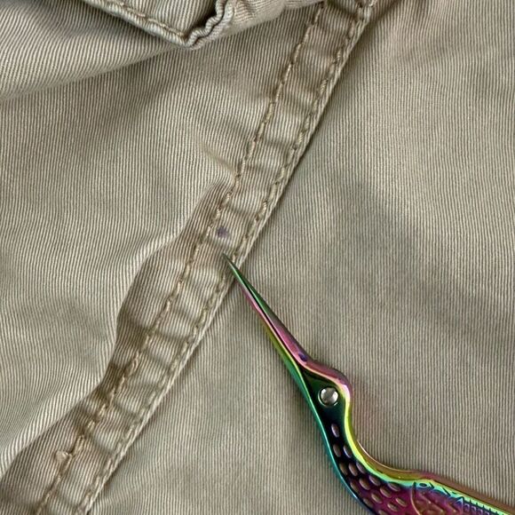 Lucky Brand Khaki Cargo Shorts - Kids US 14 - Picture 11 of 11